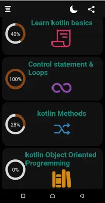 Kotlin Language android App screenshot 0